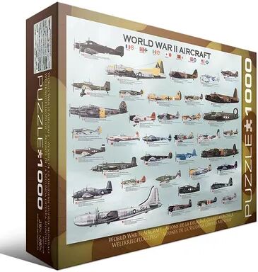 Eurographics 1000-pc. World War II Aircraft Jigsaw Puzzle, Multicolor