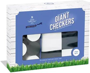 Professor Puzzle Giant Checkers Game, Multicolor