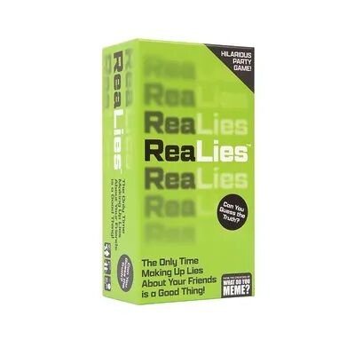 What Do You Meme? ReaLies – The Hilarious Party Game of Truths and Lies That Tests How Well You Know Your Friends, Multicolor