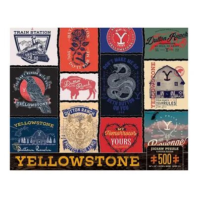 Ceaco Yellowstone's Hats & Patches Puzzle, Oxford
