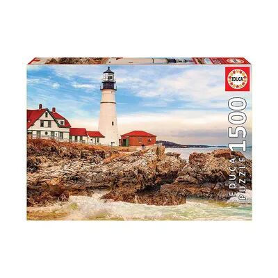 EDUCA Rocky Lighthouse 1500-Piece Puzzle, Multicolor