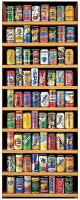 Kohl's Soft Drink Cans 2,000-pc. Jigsaw Puzzle, Multicolor