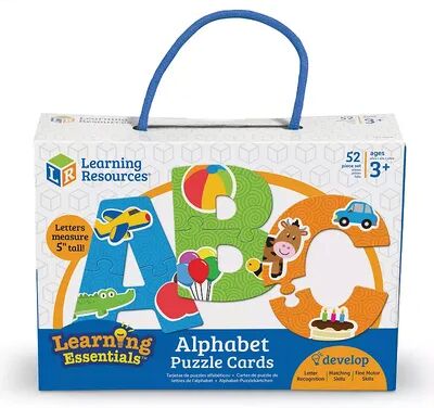 Learning Resources Alphabet Puzzle Cards, Multicolor