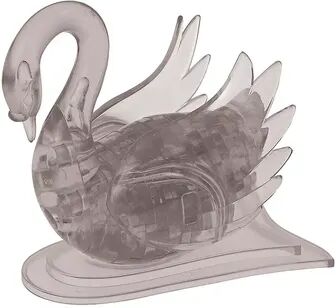 University Games 3D Crystal Puzzle - Black Swan 43-Pieces, Multicolor