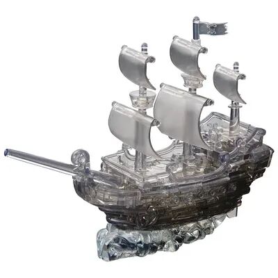 BePuzzled 3D Crystal 101-pc. Pirate Ship Puzzle by BePuzzled, Multicolor