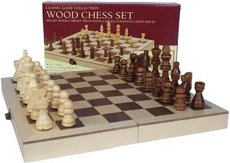 John N. Hansen Co. Folding Chess Game by John N. Hansen Co., Multicolor