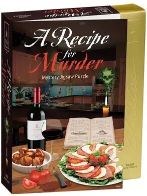 BePuzzled 1000-pc. Recipe for Murder - Murder Mystery Jigsaw Puzzle, Multicolor