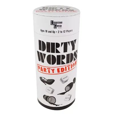 University Games Dirty Words Party Edition Game by University Games, Multicolor