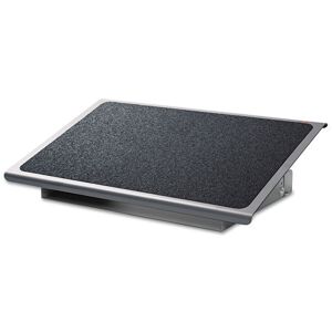 3M Adjustable Steel Footrest, Nonslip Surface, 22w X 14d X 4-3/4h, Black/charcoal ( MMMFR530CB )