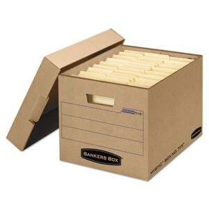 Bankers Box Filing Box, Letter/legal Files, 13" X 16.25" X 12", Kraft, 25/carton ( FEL7150001 )