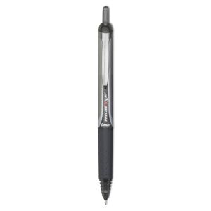 Pilot Precise V5rt Roller Ball Pen, Retractable, Extra-fine 0.5 Mm, Black Ink, Black Barrel ( PIL26062 )