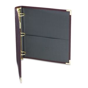 Samsill Classic Collection Ring Binder, 3 Rings, 1.5" Capacity, 11 X 8.5, Burgundy ( SAM15154 )