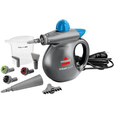 BISSELL Steam Shot Handheld Steam Cleaner & Sanitizer Titanium 4155 BISSELL Steam Shot Handheld Steam Cleaner & Sanitizer Titanium 4155