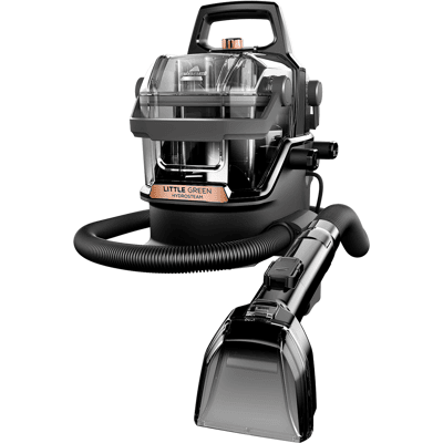 BISSELL Little Green HydroSteam Portable Carpet Cleaner Black/Copper Harbor Accents 3532 BISSELL Little Green HydroSteam Portable Carpet Cleaner Black/Copper Harbor Accents 3532