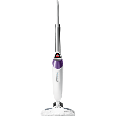BISSELL PowerFresh Pet Scrubbing & Sanitizing Steam Mop Brite White/Grapevine 19404 BISSELL PowerFresh Pet Scrubbing & Sanitizing Steam Mop Brite White/Grapevine 19404
