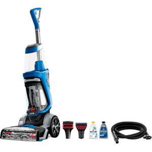 BISSELL ProHeat 2X Revolution Pet Carpet Cleaner   Silver Gray/Cobalt Blue Accents   35799