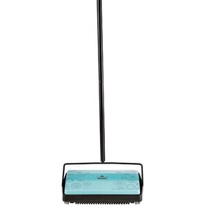 BISSELL REFRESH Carpet & Floor Manual Sweeper   Blue   2199