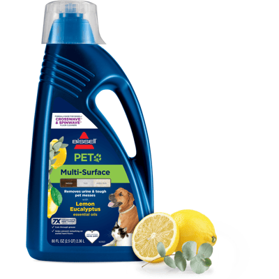 BISSELL PET Multi-Surface Formula Lemon Eucalyptus (80 oz. ) 3444G BISSELL PET Multi-Surface Formula Lemon Eucalyptus (80 oz. ) 3444G