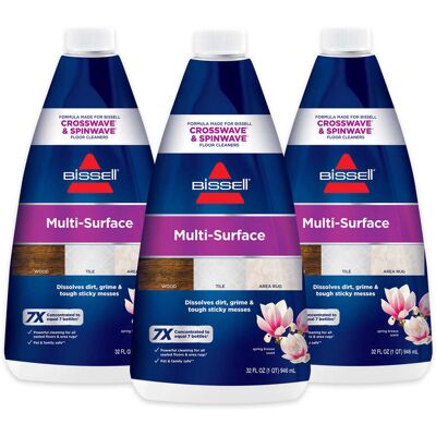 BISSELL Multi-Surface Formula 3-pack of 32 oz. Bottles 17893 BISSELL Multi-Surface Formula 3-pack of 32 oz. Bottles 17893