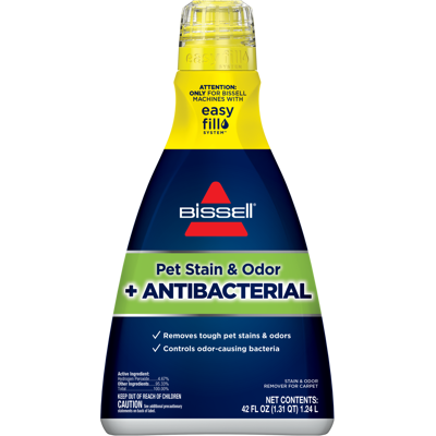 BISSELL PET Stain & Odor + Antibacterial Carpet Formula (40 oz. ) 1567 BISSELL PET Stain & Odor + Antibacterial Carpet Formula (40 oz. ) 1567