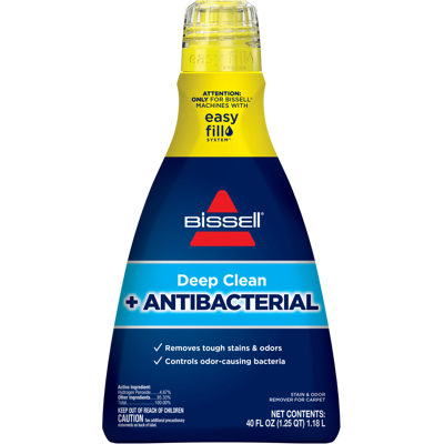 BISSELL Deep Clean + Antibacterial Carpet Formula (40 oz. ) 1568 BISSELL Deep Clean + Antibacterial Carpet Formula (40 oz. ) 1568