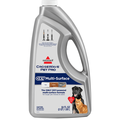 BISSELL CrossWave Pet Pro Oxy Multi-Surface Formula 64 oz 40191 BISSELL CrossWave Pet Pro Oxy Multi-Surface Formula 64 oz 40191