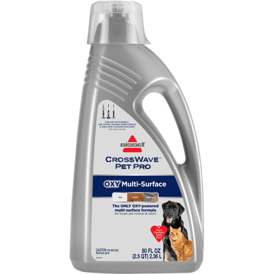 BISSELL CrossWave Pet Pro Oxy Multi-Surface Formula 80 oz 4019G BISSELL CrossWave Pet Pro Oxy Multi-Surface Formula 80 oz 4019G