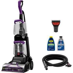 BISSELL PowerForce Pet XL Upright Carpet Cleaner   Black/Grapevine Purple Accents   3748