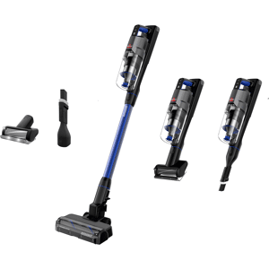 BISSELL PowerClean FurFinder Cordless Stick Bagless Vacuum   Cobalt Blue/Black Accents   4052