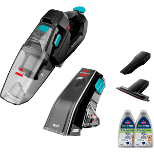 BISSELL Pet Stain Eraser Duo   Electric Blue   3705