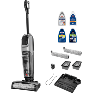BISSELL CrossWave OmniForce All-in-One Multi-Surface Cleaner Exclusive Bundle   Black/Titanium Accents   3883