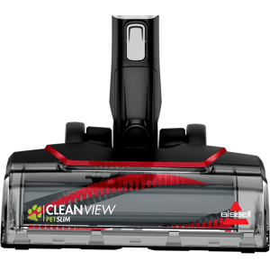 BISSELL Foot Assembly for CleanView Pet Slim Corded Stick Vacuum   Black/Mambo Red Accents   1625225