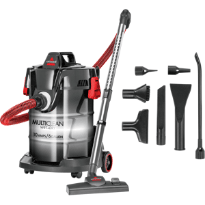 BISSELL MultiClean Wet and Dry Auto Bagless Vacuum   Mambo Red   2035M