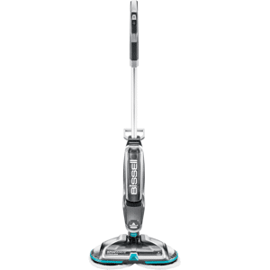 BISSELL SpinWave Cordless Hard Floor Spin Mop   Titanium/Electric Blue Accents   2315A