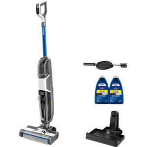 BISSELL CrossWave HF3 Cordless Multi-Surface Wet Dry Vacuum   Titanium/Cobalt Blue Accents   3649A