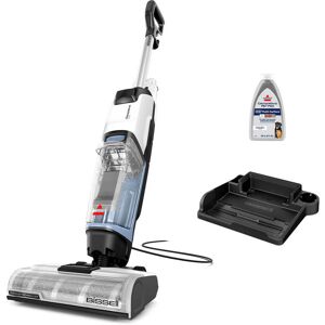 BISSELL CrossWave Edge All-in-One Multi-Surface Cleaner   Warm White/Lake Blue Accents   4111A