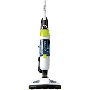 BISSELL PowerFresh Vacuum & Steam All-in-One Vacuum and Steam Mop   Brite White/Electric Green Accents   2747A