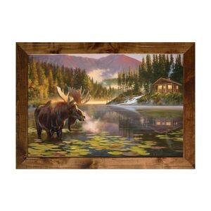 Rocky Mountain Publishing Place of Rest Framed Canvas Giclée by Dallen Lambson - 25&quot; x 35&quot; x 2&quot;