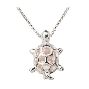 Pearl Wish Pearl Sterling Silver Necklace Turtle Pendant Gift Set