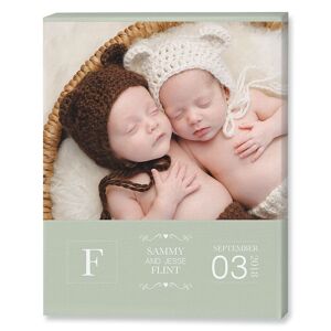 Colorful Images Baby Picture Green Photo Canvas - 16x20