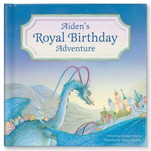 Colorful Images Custom My Royal Birthday Dragon Adventure Children's Book