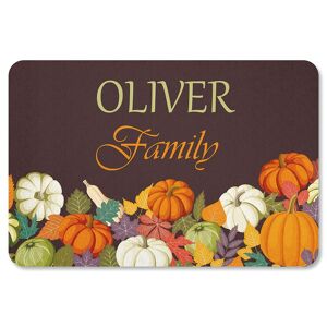 Colorful Images Autumn Welcome Personalized Thanksgiving Doormat