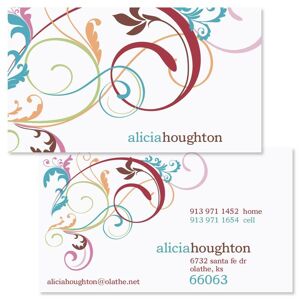 Colorful Images Fantasia Double-Sided Business Cards