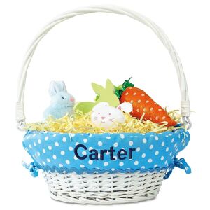 Current Catalog Easter Basket with Personalized Blue Liner-2L437B