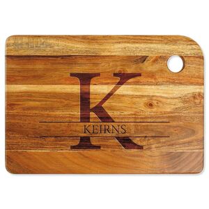Current Catalog Initial Name Engraved Wood Cutting Board