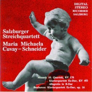 Mozart, W.A. : Zehntes Quartet Kv170: Piano Quartet in E