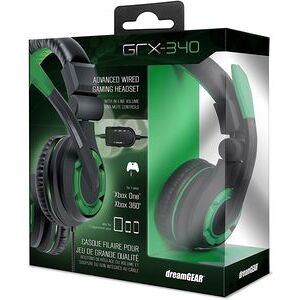 DreamGear GRX-340 Xbox One Advanced Game Headset - Boom mic - In-Line Remote