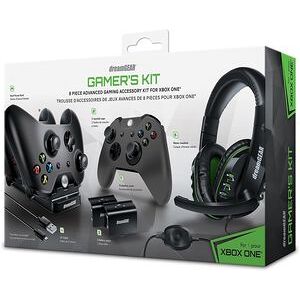 DreamGear DGXB1-6631 Xbox One Advanced Gamer's 8 PC Accessories Kit (Black)