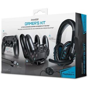 DreamGear DGPS4-6436 PS4 Advanced Game Accessory Kit (Black).