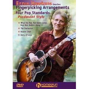 Teaches Fingerpicking Arrangements of Four Pop Standards